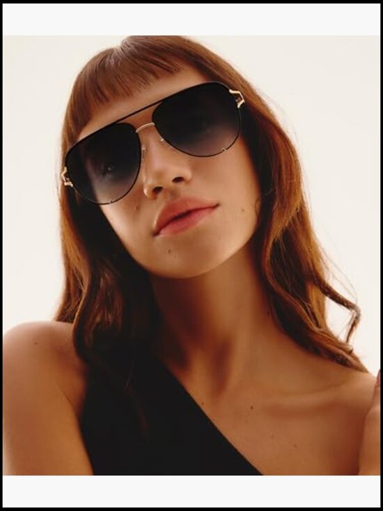 Non Polarized Aviator Sunglasses with UV Protection, Metal Frame, Polycarbonate main image 5